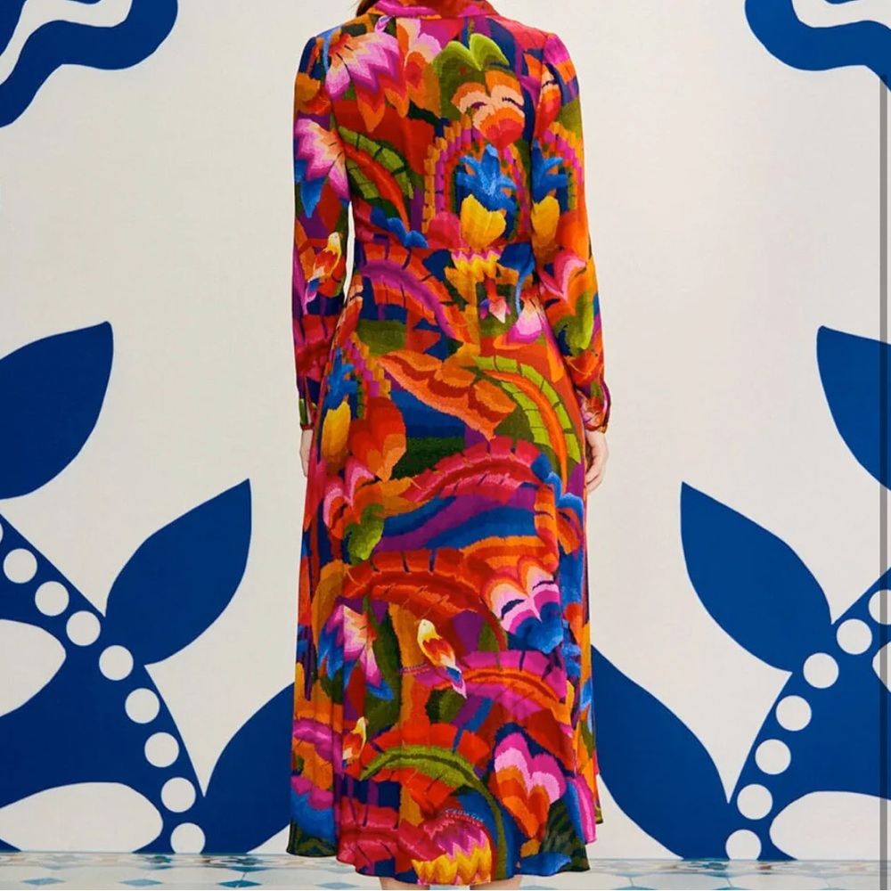 FARM Rio Colorful Maxi Dress - Picture 2 of 12